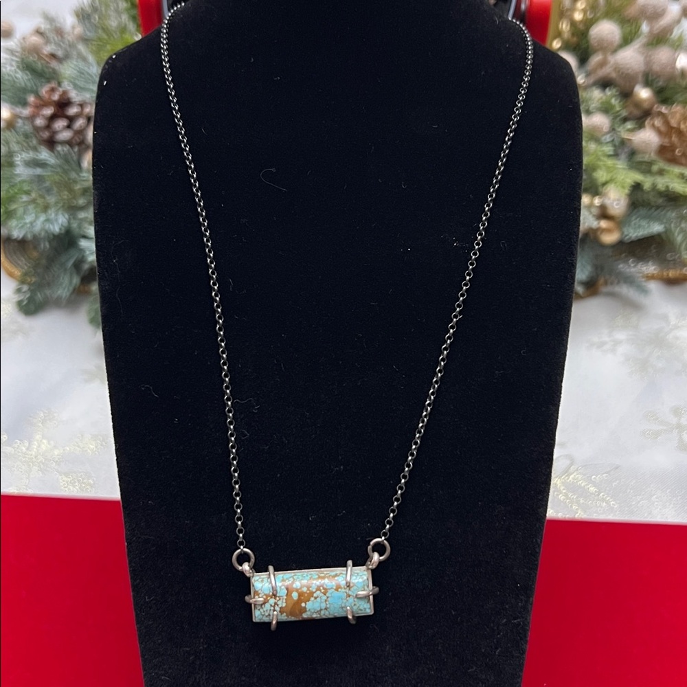 Turquoise and Silver Necklace